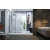 Aquatek OASIS BLACK K2 Walk-In sprchové dvere posuvné 140x200 cm Číre/Chróm lesk 1 vzpera