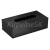 Gedy Kleenex box závesný, 250x75x130 mm, čierna matná