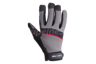LAHTI PRO Mechanické rukavice L280910P, čierno-sivé, veľkosť 10 L280910K