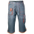 LAHTI PRO Kalhoty šedé 3/4, vel. 2XL 182-188/106-110