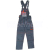 LAHTI PRO Kalhoty montérkové s laclem, šedé, XL 188/98-102