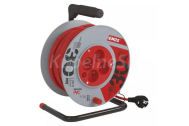 EMOS Kabel prodlužovací, 30m / 230V, cívka, 4 zásuvky