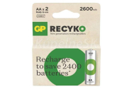 GP Batteries Baterie dobíjecí GP RECYKO 2600 AA , 2BL blistr