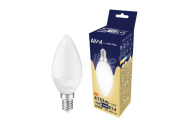Žiarovka LED-POL AMM-E14-C37-4,9W-DW