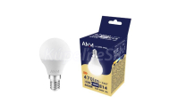 Žiarovka LED-POL AMM-E14-G45-4,9W-DW