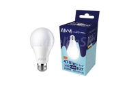 Žiarovka LED-POL AMM-E27-A60-4,9W-CW