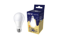 Žiarovka LED-POL AMM-E27-A60-4,9W-DW 129607