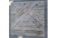 JAPE Hamranská dlažba 39x39x4cm, betón-imitácia dreva, exteriér-mrazuvzdorná