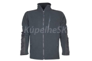 4TECH fleecová mikina, veľkosť XXXL, sivá 350069
