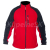 LAHTI PRO Fleecová bunda, červeno-šedá, 3XL 188 - 194