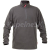 LAHTI PRO Fleecová bunda s krátkym zipsom, sivá, veľkosť 3XL