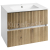 Aqualine PANEDA STRIP umývadlová skrinka 69,5x55x45,2cm, dub emporio