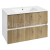 Aqualine PANEDA STRIP umývadlová skrinka 79,5x55x45,2cm, dub emporio