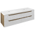 Sapho WAVE dvojumývadlová skrinka 149,7x50x47,8cm, biela/dub cuneo