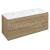 Sapho EZARA dvojumývadlová skrinka 120x55x46cm, dub cuneo