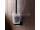 Nimco MAYA černá Toaletní WC kartáč s hranatou rukojetí Černá, MAC 29094CN-HR-90