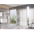 Ravak Free Set Walk-In sprchový kút do priestoru 140x200 cm Číre/Chróm lesklý 2x vzpera