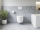 Ravak WC Flow RimOff set, závěsné, biela