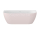 Ravak Vaňa Freedom Wall Tec 170x87, voľne stojaca, Alabaster Pink/biela, krytka odtoku bie