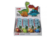 EMOS prívesok - LED baterka, dinosaury/zvuky, 24 ks