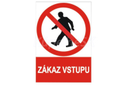 Bezpečnostné označenie - nálepka A4 