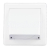 HACO Gravitačná vetracia mriežka - klapka VM, 175 x 175 mm GK/125 mm, biela 0240
