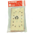 STAYER brúsny papier pre LOM 185, 93 x 186 mm - zmes obilia, 10 ks