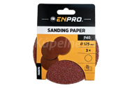ENPRO Brúsny papier so suchým zipsom 40/125, 3 ks 706970