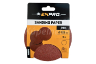 ENPRO brúsny papier so suchým zipsom 80/125, 3 ks 706972