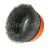 Predná kefa, oceľový drôt, závit M14 80 20, FASTER TOOLS