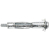 ENPRO Oceľová hmoždinka + skrutka HOD-S, 8 x 54 mm, M4