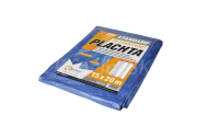 ENPRO Krycí list STANDARD, 15 x 20 m, 70 g/m2, modrá - strieborná 125153