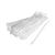 J.A.D. TOOLS Viazacie pásky,150 x 2,5 mm, 100 ks, biele