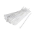 J.A.D. TOOLS Kravaty, 250 x 4,8 mm, 100 ks, biele