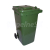 INÝ Plastový odpadkový kôš, 240 l, zelený