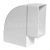 HACO Horizontálne ploché koleno CKH, 2 x 110 x 55 mm 0615