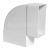 HACO Horizontálne ploché koleno CKH, 2 x 220 x 55 mm 0661