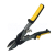 Priame nožnice FASTER TOOLS, 255 mm
