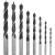 PROLINE Vrták do dreva, sada 8 kusov, 3 - 10 mm, MEGA
