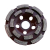 STAYER Diamantový sintrovaný brúsny kotúč, dvojradový, O 100 x 22,2 mm, segment