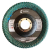 MOLATRADE Obojstranný brúsny kotúč PROFI, O 125 mm, P60, zirkón