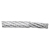 Pozinkované oceľové lano z PVC, 3/4 mm x 100 m