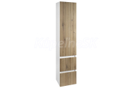 Aqualine PANEDA STRIP skrinka vysoká 35x165x31cm, dub emporio, ľavá/pravá