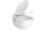 Olsen Spa Závesné WC TIBERA RIMLESS, so sedadlom Soft-close, priznaná montáž