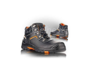 VM FOOTWEAR Bezpečnostná členková obuv HALIFAX 2710-S3, celokožená, veľkosť 40