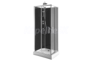 Aqualine GRANVIK obdĺžnikový sprchový box 700x900x2180mm, číre sklo