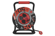 EMOS Drum 4 zásuvky, 50 m, 1,5 mm, guma/neoprén