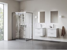 Ravak Blix II NBLRV2K posuvné dvere pre rohový sprchový kút 90x195 cm Číre/Chróm lesklý