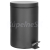 Aqualine SIMPLE LINE odpadkový kôš guľatý 12l, čierna mat
