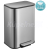 Sapho Odpadkový kôš 12 l, Soft Close, nerez mat